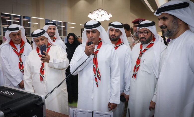 بمشاركة-5200-كشاف-ومرشدة-:-انطلاق-فعاليات-المخيم-الكشفي-العالمي-على-الهواء-والإنترنت-من-رأس-الخيمة