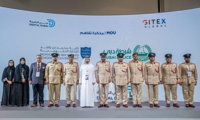 شرطة-دبي-و-كلية-محمد-بن-راشد-للإدارة-الحكومية-يوقعان-مذكرة-تفاهم