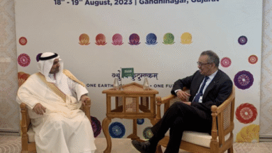 وزير-الصحة-السعودي-يلتقي-برئيس-منظمة-الصحة-العالمية-في-الهند